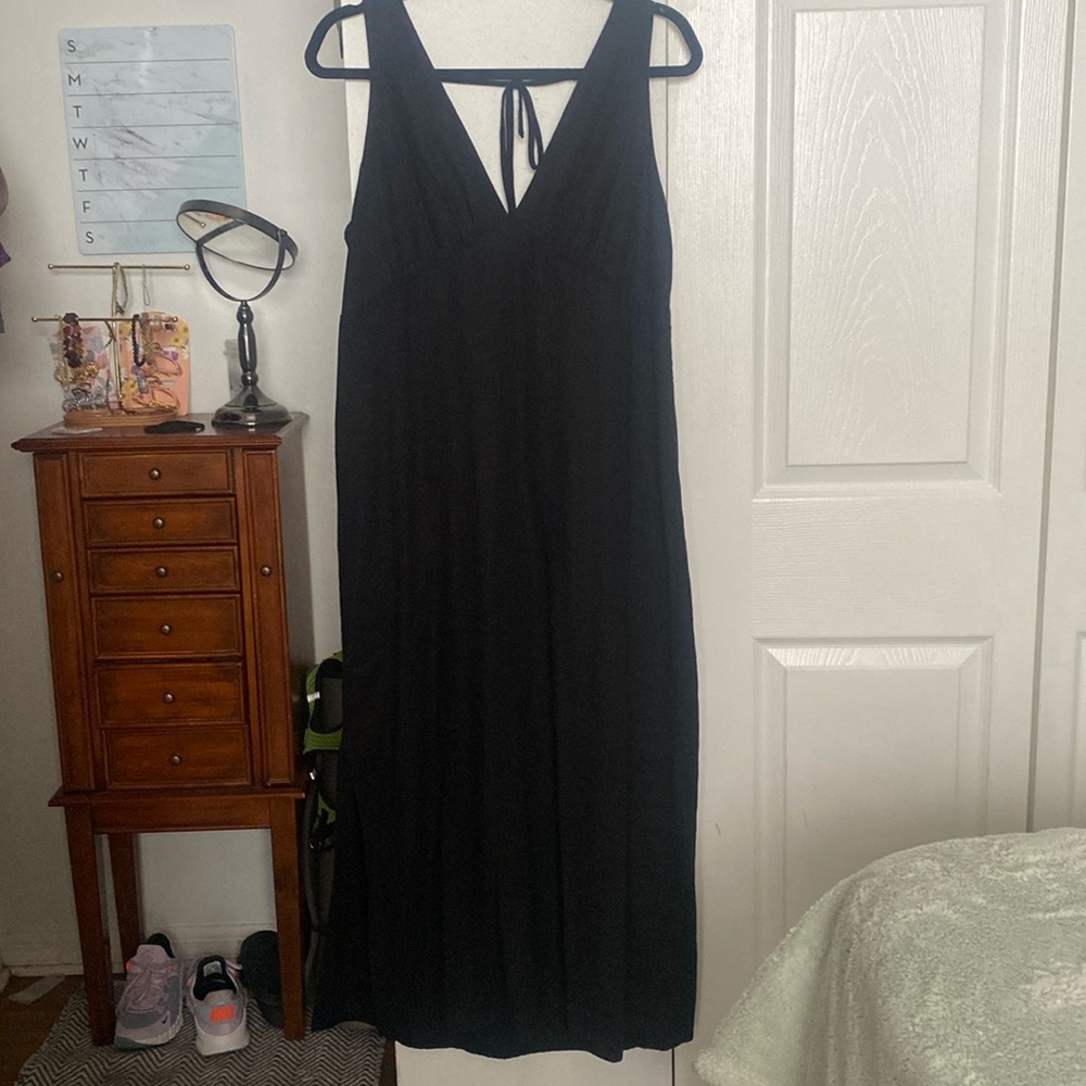 Old navy plunge linen dress